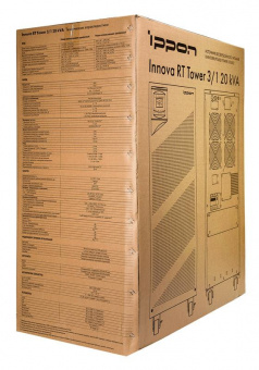 Источник бесперебойного питания Ippon Innova RT 20K Tower 3/1 18000Вт 20000ВА черный от магазина РЭССИ