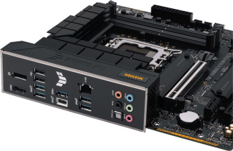 Материнская плата Asus TUF GAMING B760M-PLUS D4 Soc-1700 Intel B760 4xDDR4 mATX AC`97 8ch(7.1) 2.5Gg RAID+HDMI+DP от магазина РЭССИ