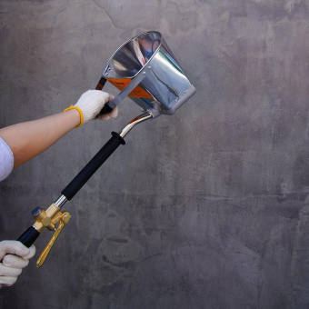 Ковш штукатурный Zitrek HG-01 400л/мин бак:3.5л серебристый/черный от магазина РЭССИ