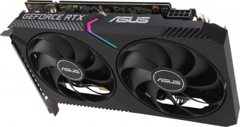 Видеокарта Asus PCI-E 4.0 DUAL-RTX3060-O8G NVIDIA GeForce RTX 3060 8192Mb 128 GDDR6 1837/15000 HDMIx1 DPx3 HDCP Ret от магазина РЭССИ