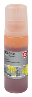 Чернила Cactus CS-GI43Y желтый60мл для Canon Pixma G640/540 от магазина РЭССИ