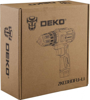 Дрель-шуруповерт Deko ZKCD80FU-Li SET 1 аккум. патрон:быстрозажимной (063-4127) от магазина РЭССИ