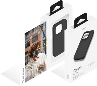 Чехол (клип-кейс) uBear для Apple iPhone 15 Pro Max Touch Mag Case with MagSafe черный (CS277BL67PTH-I23M) от магазина РЭССИ