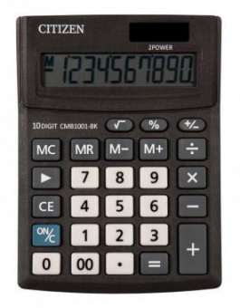 Калькулятор настольный Citizen CMB1001BK черный 10-разр. от магазина РЭССИ