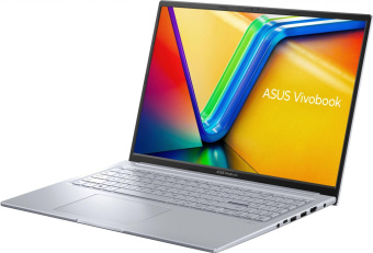 Ноутбук Asus VivoBook 16X K3604VA-MB232 Core i7 1355U 16Gb SSD1Tb Intel Iris Xe graphics 16" IPS WUXGA (1920x1200) noOS silver WiFi BT Cam (90NB1072-M009K0) от магазина РЭССИ