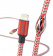 Картинка Кабель Hama 00178299 USB (m)-Lightning (m) 1.5м красный от магазина РЭССИ Кабель Hama 00178299 USB (m)-Lightning (m) 1.5м красный от магазина РЭССИ