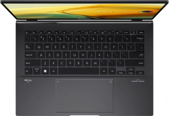 Ноутбук Asus Zenbook 14 UM3402YA-KP854 Ryzen 5 7430U 16Gb SSD512Gb AMD Radeon 14" IPS WQXGA (2560x1600) noOS black WiFi BT Cam Bag (90NB0W95-M01KZ0) от магазина РЭССИ