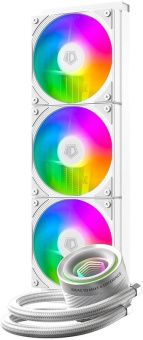 Система водяного охлаждения ID-Cooling FX360 Inf ARGB Soc-AM5/AM4/1151/1200/2066/1700 белый 4-pin 27.2dB Al+Cu 350W Ret (FX360 INF WHITE) от магазина РЭССИ