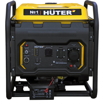 Генератор Huter DN12500iXA 9кВт от магазина РЭССИ