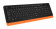Клавиатура + мышь A4Tech Fstyler FG1010 клав:черный/оранжевый мышь:черный/оранжевый USB беспроводная Multimedia от магазина РЭССИ