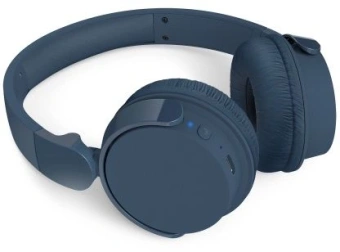 Гарнитура накладные Philips TAH4209 синий беспроводные bluetooth оголовье (TAH4209BL/00) от магазина РЭССИ