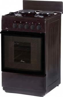 Плита Комбинированная Flama RK 2201 B коричневый (без крышки) реш.сталь от магазина РЭССИ