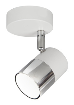 Светильник Hiper Alba H078-1 потолоч. белый/хром от магазина РЭССИ