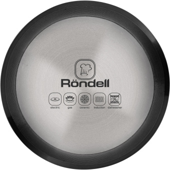 Гейзерная кофеварка 9 чашек индукционная Stripes Rondell RDA-1639 от магазина РЭССИ