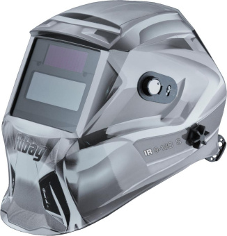 Маска сварщика Fubag IR 9-13C S филь.:хамел. см.экр.95x36мм серебристый (38076) от магазина РЭССИ