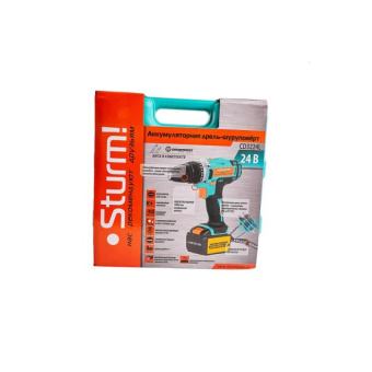 Дрель-шуруповерт Sturm! CD3224L аккум. патрон:быстрозажимной (кейс в комплекте) от магазина РЭССИ