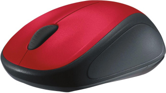 Мышь Logitech M235 красный/черный оптическая (1000dpi) беспроводная USB2.0 для ноутбука (2but) от магазина РЭССИ