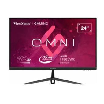 Монитор ViewSonic 23.8" VX2428 черный IPS LED 0.5ms 16:9 HDMI M/M матовая 250cd 178гр/178гр 1920x1080 180Hz DP FHD 3.1кг от магазина РЭССИ