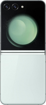 Смартфон Samsung SM-F731B Galaxy Z Flip 5 5G 512Gb 8Gb мятный раскладной 3G 4G 1Sim 6.7" 1080x2640 Android 13 12Mpix 802.11 a/b/g/n/ac/ax NFC GPS GSM900/1800 GSM1900 TouchSc Protect от магазина РЭССИ