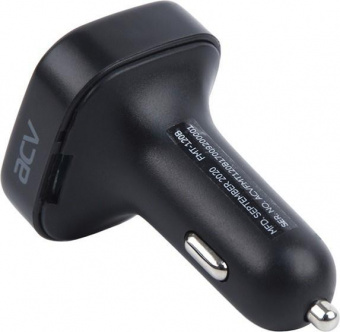 Автомобильный FM-модулятор ACV FMT-120B черный MicroSD BT USB (37574) от магазина РЭССИ