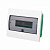 Щит распределительный встраиваемый белый City9 (ЩРв-П-12) дверь прозрачная на 12 модулей IP40 от магазина РЭССИ