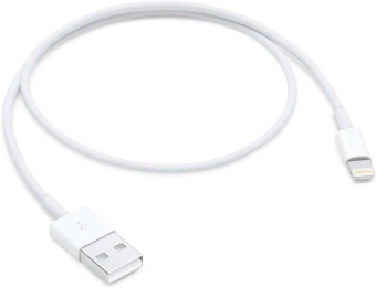 Кабель Premier 6-703 1.0W USB-A-Lightning (m) 1м белый пакет от магазина РЭССИ