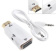 Переходник аудио-видео Premier 5-983AC HDMI (m)/VGA (f)/Jack 3.5 (f) белый от магазина РЭССИ