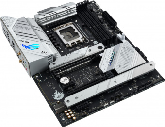 Материнская плата Asus ROG STRIX B760-A GAMING WIFI D4 Soc-1700 Intel B760 4xDDR4 ATX AC`97 8ch(7.1) 2.5Gg RAID+HDMI+DP от магазина РЭССИ