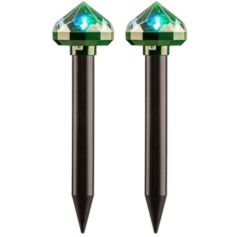 Набор отпугивателей кротов с садовым фонариком REXANT R20 2 шт. Кристалл 71-0077 от магазина РЭССИ