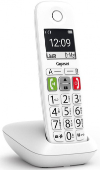 Р/Телефон Dect Gigaset E290 SYS RUS белый АОН от магазина РЭССИ