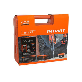 Дрель-шуруповерт Patriot BR 111ES аккум. патрон:быстрозажимной (кейс в комплекте) (180201411) от магазина РЭССИ