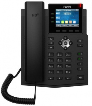 Телефон IP Fanvil X3U Pro черный от магазина РЭССИ