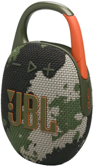 Колонка порт. JBL Clip 5 камуфляж 7W Mono BT 1400mAh от магазина РЭССИ