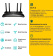 Картинка Роутер беспроводной TP-Link Archer AX53 AX3000 10/100/1000BASE-TX черный от магазина РЭССИ Роутер беспроводной TP-Link Archer AX53 AX3000 10/100/1000BASE-TX черный от магазина РЭССИ