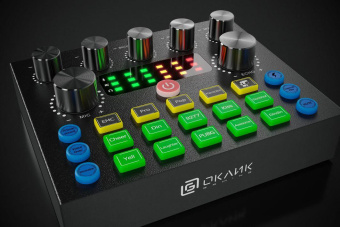 Микрофон проводной Оклик SM-600G 2.5м черный от магазина РЭССИ