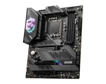 Материнская плата MSI MPG Z690 EDGE WIFI DDR4 Soc-1700 Intel Z690 4xDDR4 ATX AC`97 8ch(7.1) 2.5Gg RAID+HDMI+DP от магазина РЭССИ