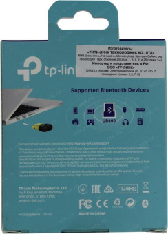 Сетевой адаптер Bluetooth TP-Link UB400 USB 2.0 от магазина РЭССИ
