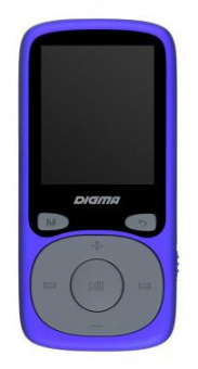 Плеер Hi-Fi Flash Digma B4 8Gb синий/1.8"/FM/microSDHC от магазина РЭССИ