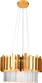 Люстра Hiper Odri H172-1 потолоч. латунь/прозрач. от магазина РЭССИ