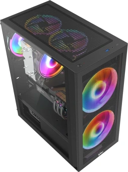 Корпус Formula Air Power G5 DUO черный без БП ATX 5x120mm 3x140mm 1xUSB3.0 1xUSB3.1 audio bott PSU от магазина РЭССИ