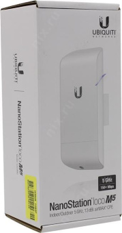 Ubiquiti NanoStation Loco M5 антенна панельная активная от магазина РЭССИ
