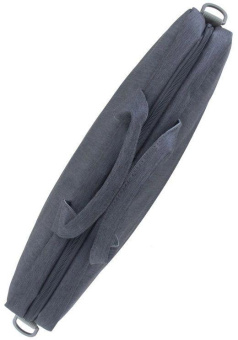 Сумка для ноутбука 15.6" Riva 7532 dark grey темно-серый полиэстер от магазина РЭССИ