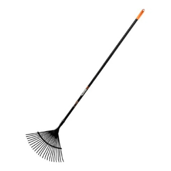 Грабли веерные 22 зуба сталь металлический черенок Вихрь 73/7/1/11 от магазина РЭССИ