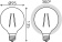 Лампа светодиодная Gauss Filament G95 6Вт цок.:E27 шар 220B 2400K св.свеч.бел.теп. (упак.:1шт) (105802006) от магазина РЭССИ