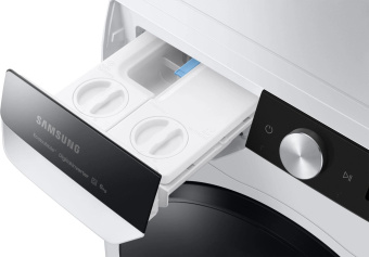 Стиральная машина Samsung WW80AG6L28BELD класс: A+++ загр.фронтальная макс.:8кг белый инвертер от магазина РЭССИ