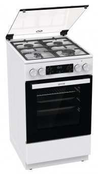 Плита Комбинированная Gorenje GK5C41WF-B белый реш.чугун от магазина РЭССИ