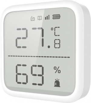 Датчик темпер./влажн. Hikvision Ax Pro DS-PDTPH-E-WE (DS-PDTPH-E-WE) белый от магазина РЭССИ