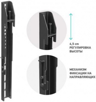 Кронштейн-адаптер для телевизора Onkron FAV-1 черный макс.19кг настенный от магазина РЭССИ
