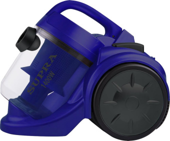 Пылесос Supra VCS-1492 1400Вт синий от магазина РЭССИ