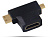 Переходник аудио-видео Premier 5-895-6 Micro HDMI (m)/HDMI (f)/Mini HDMI (m) черный от магазина РЭССИ